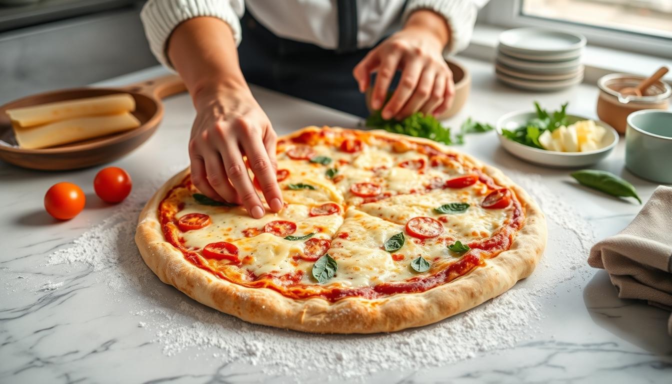 Home cook preparing ingredients in the kitchen